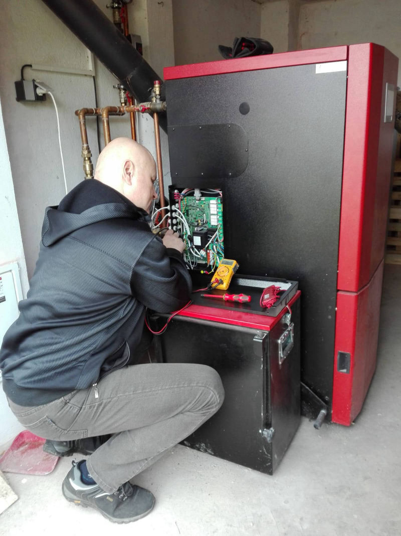 Servis a revize kotle